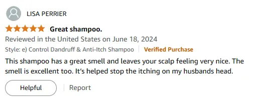 My Scalp Relief Shampoo Stops Itching, Smells Amazing