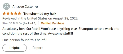 My Surface Shampoo Routine for Hydrated Healthy Hair
