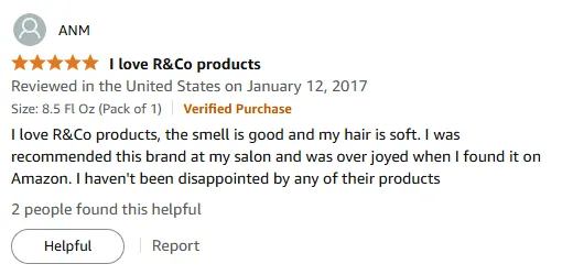 My R&Co Shampoo: Salon-Recommended Soft Hair & Fresh Scent