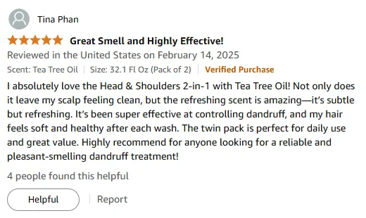 My Go-To Tea Tree Shampoo for Dandruff-Free, Silky Hair