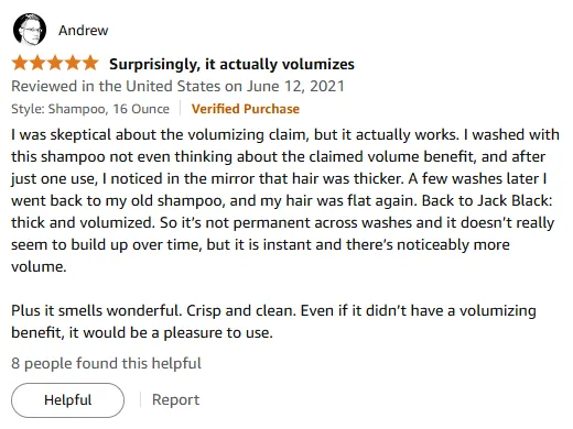 My Volumizing Shampoo Triumph: Instant Lift & Fresh Scent