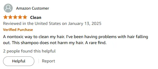 I Found a Non-Toxic Shampoo That Reduces Hair Fall Naturally