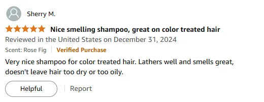 My Color-Safe Shampoo Delights with Lather & Scent