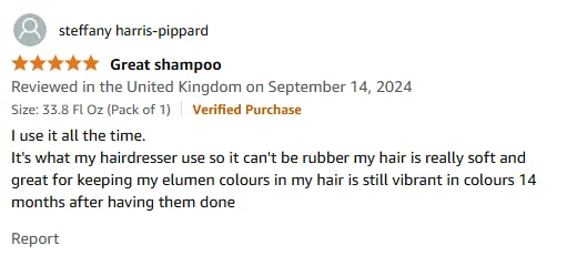 My Elumen Color Stays Vibrant 14 Months