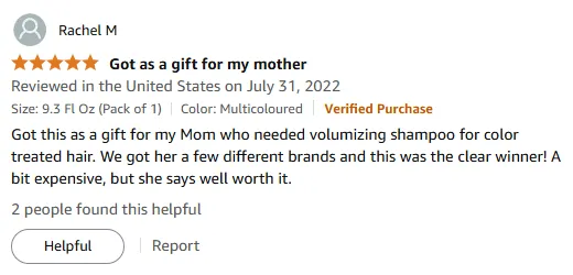 My Winning Volumizing Shampoo for Color-Treated Hair