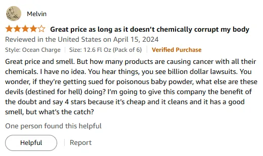 My Shampoo Dilemma: Great Clean, Smell & Price vs. Chemical Fears