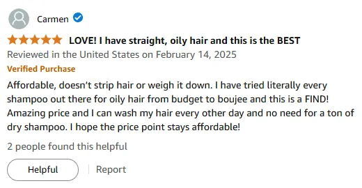 My Oily Hair Savior Shampoo Finally Found!