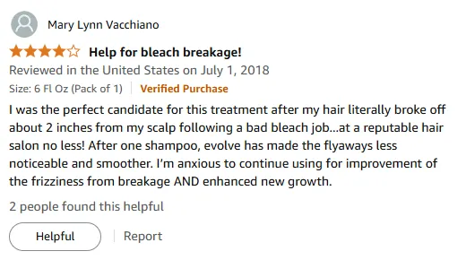 My Shampoo Repairs Bleach Breakage and Flyaways