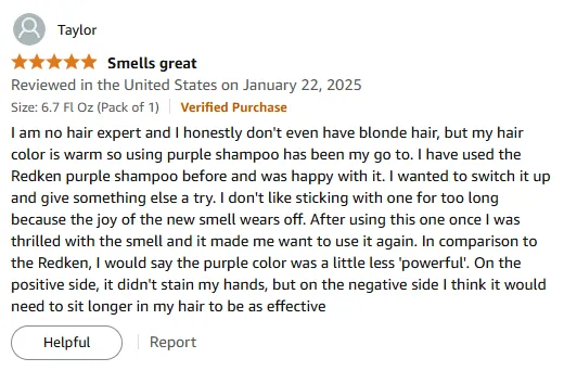 My Go-To Purple Shampoo Fix