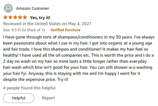 My Healthy Hair Victory with Organic Shampoo Review