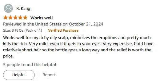 My Scalp Savior Stops Itch & Oil
