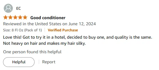 My Hotel Discovery for Silky Hair