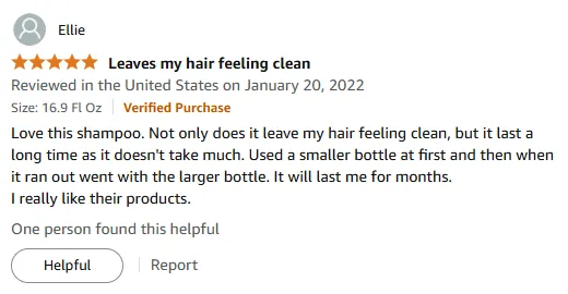 My Long-Lasting Shampoo Saves Money & Cleans Perfectly
