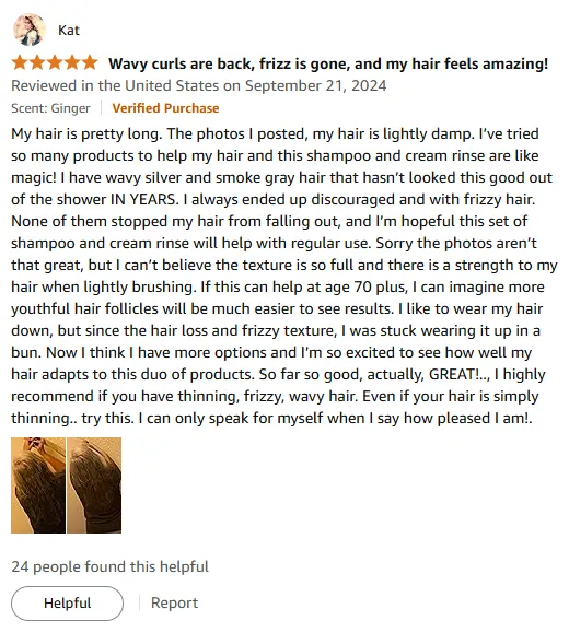 My Miracle Shampoo Revived Thinning Frizzy Hair at 70+!