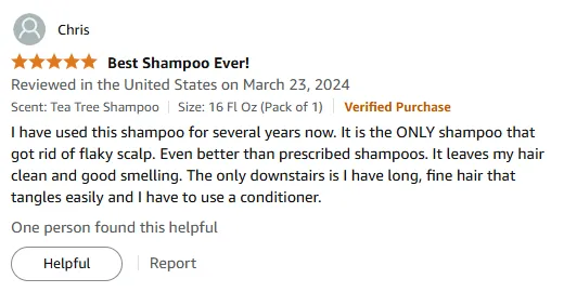 My Flaky Scalp Savior Shampoo Review
