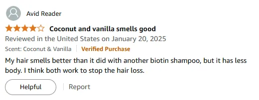 My Biotin Shampoo Review: Fresh Scent & Hair Loss Control