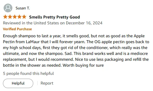 My Top Eco-Friendly Shampoo with Year-Long Supply