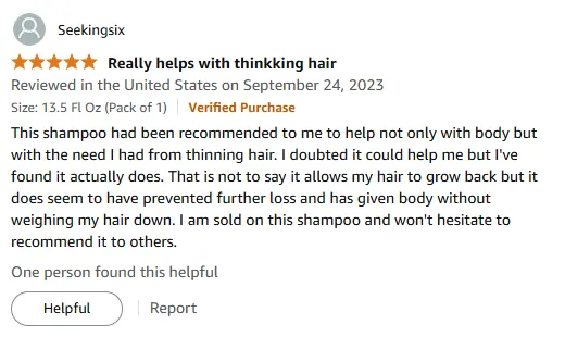 My Thinning Hair Savior: Lightweight Volume Boost