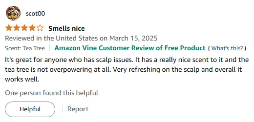My Scalp Savior: Refreshing Tea Tree Shampoo