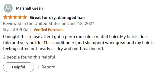 My Permed Color-Treated Hair Savior Shampoo Review