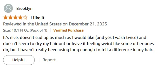 My Gentle Shampoo Review: No Dryness, Low Suds