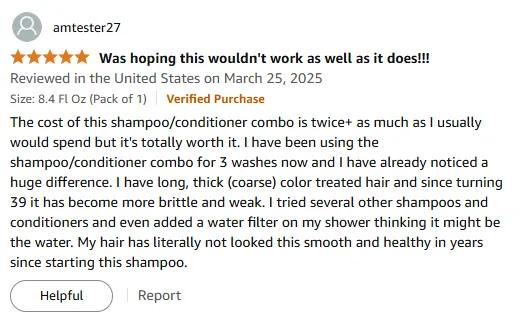 My Hair Revived: Premium Shampoo Combo Worth It!