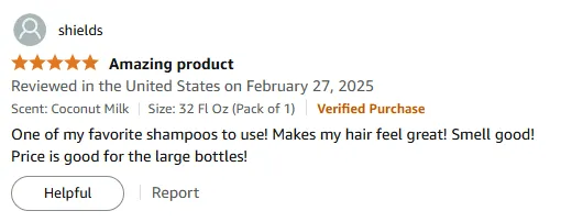 My Favorite Shampoo for Amazing Hair Feel and Value!