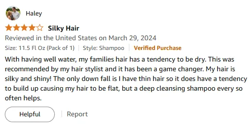 My Silky Hair Victory Over Well Water Dryness