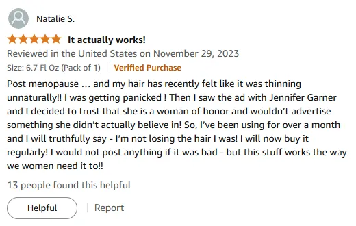 My Shampoo Stopped Post-Menopause Hair Loss!