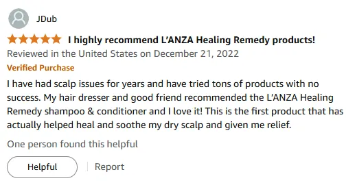 My L'ANZA Shampoo Review: Healing Dry Scalp Relief