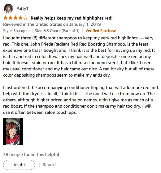 I Love This Red Boosting Shampoo for Vibrant Hair