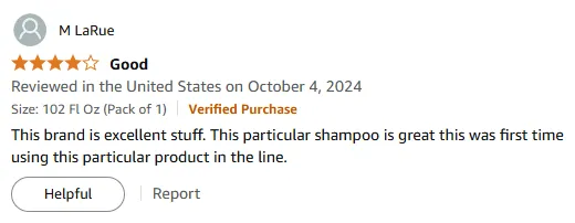 My First Shampoo Review: Excellent Experience