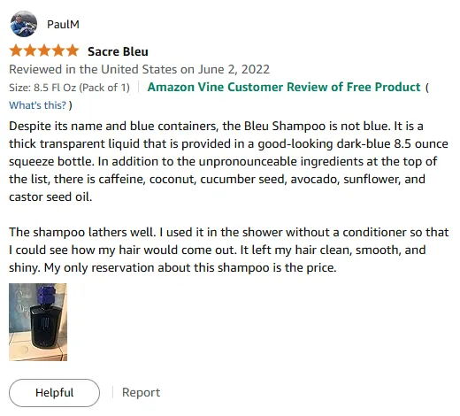 My Bleu Shampoo Review: Clean, Shiny Hair with Rich Lather