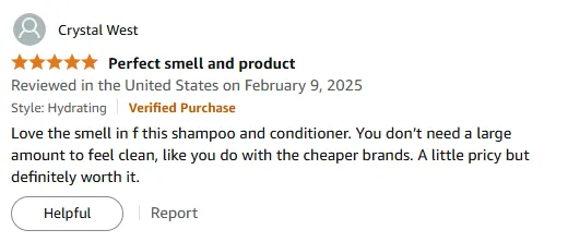 My Shampoo Review: Amazing Scent and Great Value
