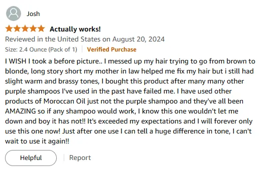 My Moroccan Oil Purple Shampoo Review: Eliminates Brassiness Instantly!