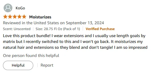 I Love This Shampoo for Tangle-Free Hair Extensions