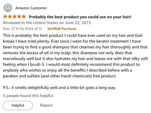 My Best Keratin Shampoo for Silky Hair