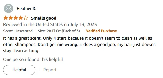 My Shampoo Review: Great Scent But Cleaning Falls Short