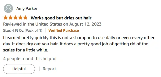 My Anti-Dandruff Shampoo Review: Scales Gone But Hair Dries