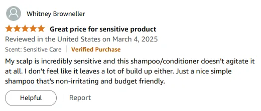 My Sensitive Scalp Loves This Non-Irritating Shampoo