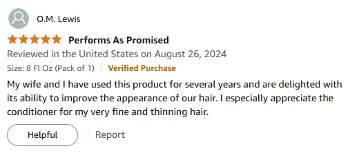 My Shampoo Success for Fine and Thinning Hair