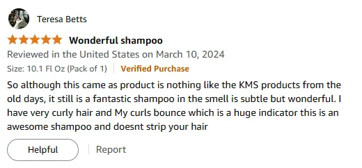 I Love How This Shampoo Makes My Curly Hair Bounce