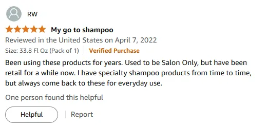 I Trust This Shampoo for Daily Hair Care Consistency
