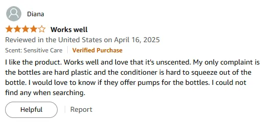 My Unscented Shampoo Review: Effective But Bottle Struggle