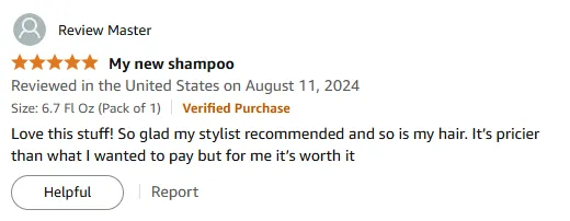I Love My Stylist's Shampoo for Healthier Hair