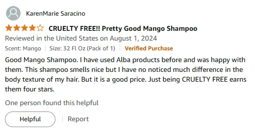 My Honest Take on Good Mango Shampoo: Cruelty-Free
