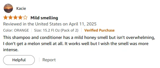 My Honest Review: Mild Honey Scent Shampoo Works Wonders
