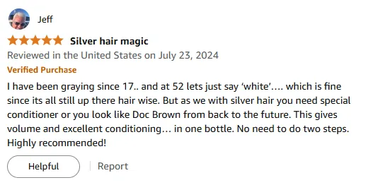 My Best Shampoo for Gray Hair Volume and Conditioning