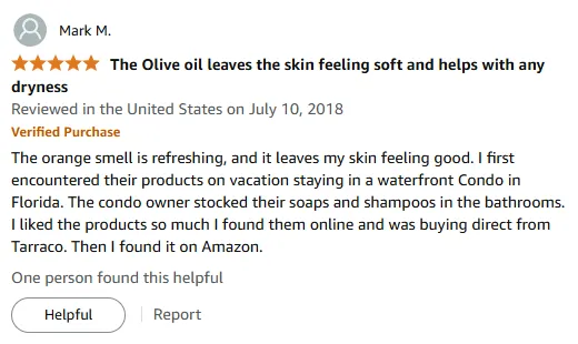 I Love Tarraco's Refreshing Orange Shampoo for Smooth Skin