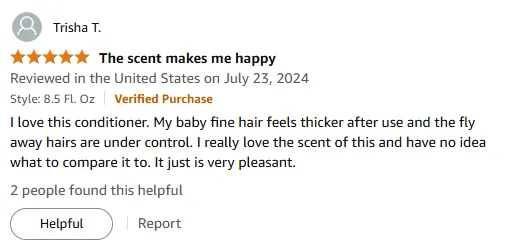 I Love How This Conditioner Thickens My Fine Hair